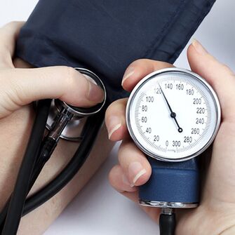 By measuring blood pressure, you can determine the degree of hypertension